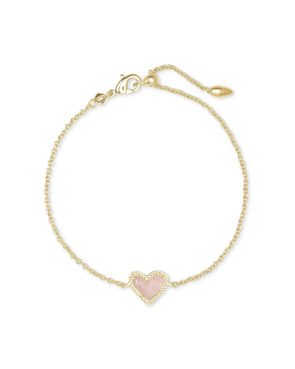 KS Ari Heart Delicate Chain Bracelet