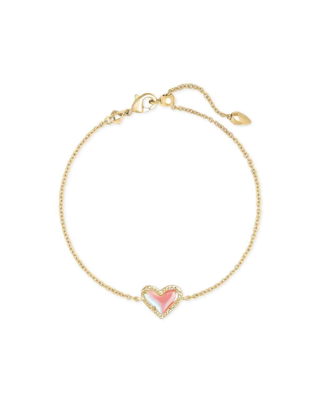 KS Ari Heart Delicate Chain Bracelet