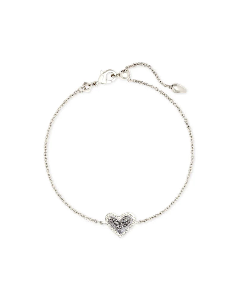 KS Ari Heart Delicate Chain Bracelet