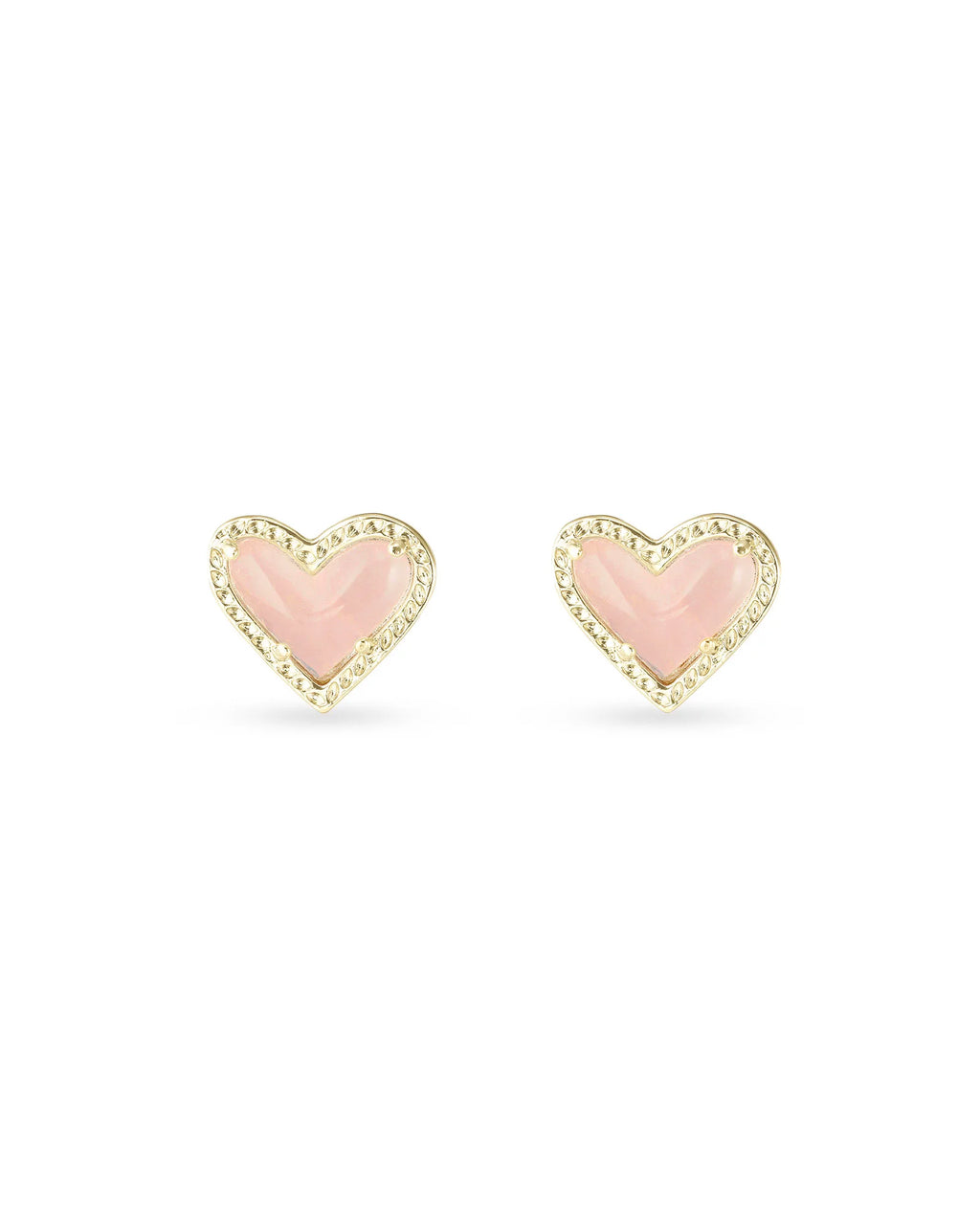 KS Ari Heart Stud Earrings