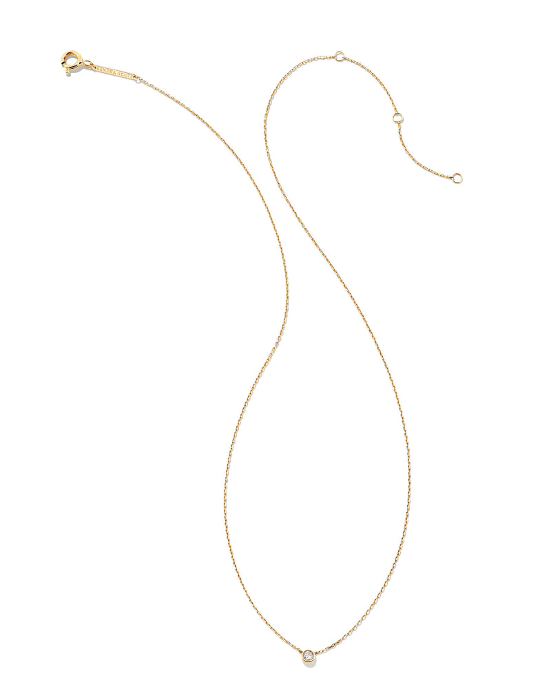 KS 14k Audrey Pendant Necklace