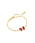 KS Blair Bow Small Delicate Chain Bracelet