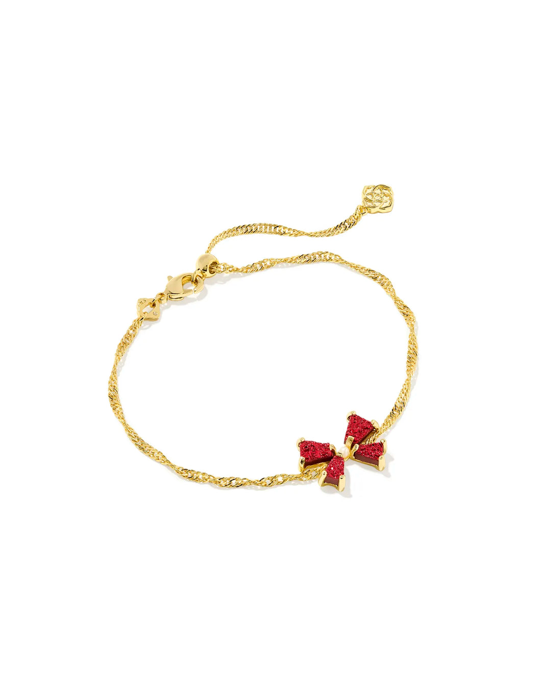 KS Blair Bow Small Delicate Chain Bracelet