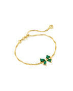 KS Blair Bow Small Delicate Chain Bracelet