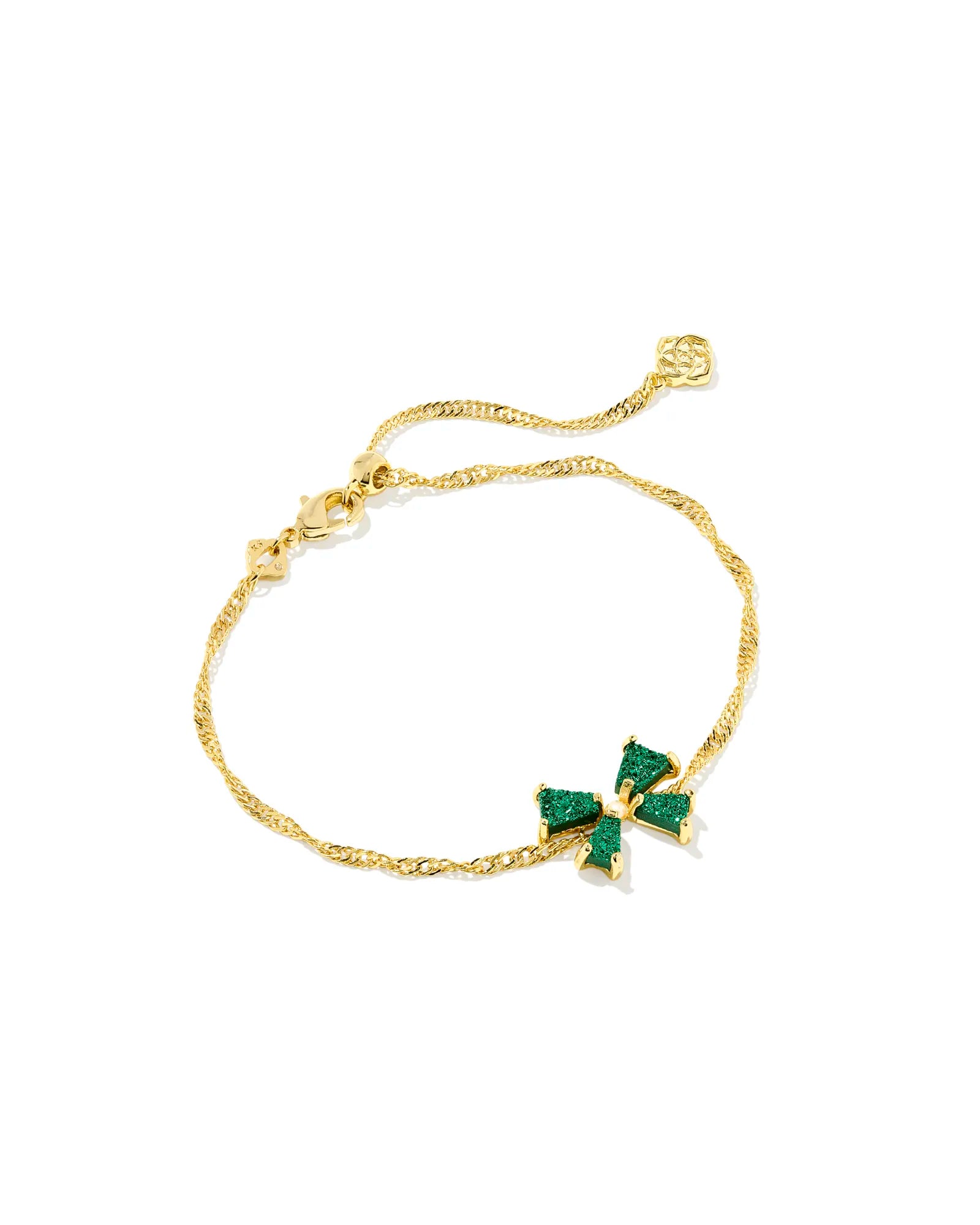 KS Blair Bow Small Delicate Chain Bracelet
