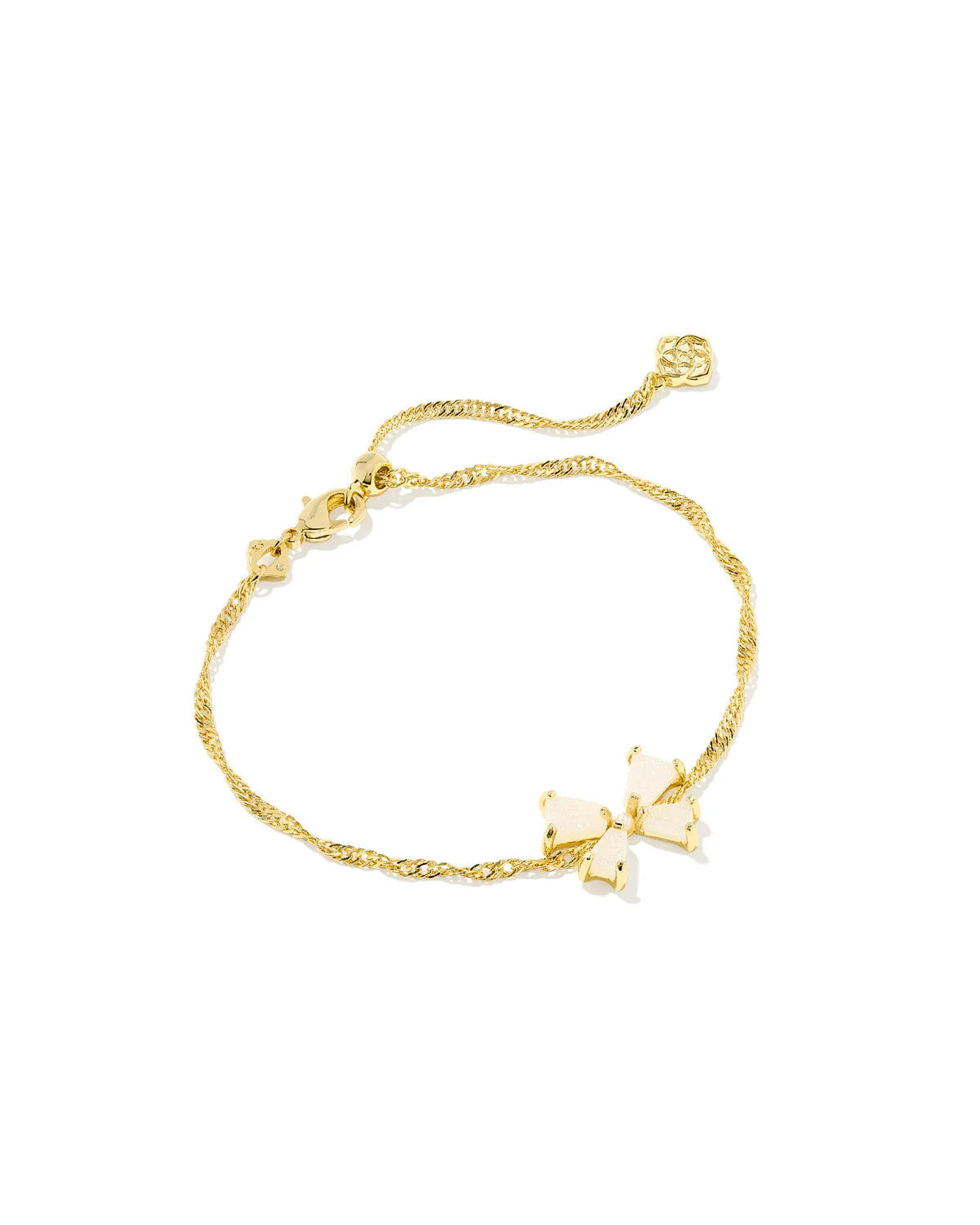 KS Blair Bow Small Delicate Chain Bracelet