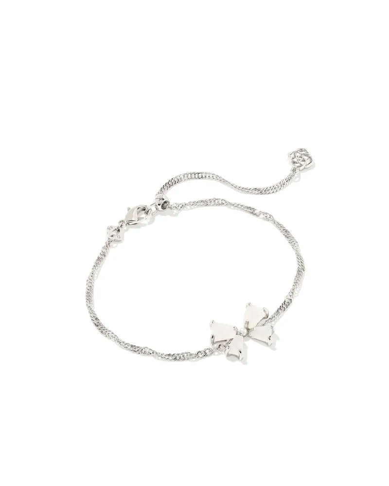 KS Blair Bow Small Delicate Chain Bracelet