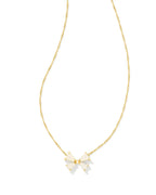 KS Blair Bow Small Short Pendant Necklace