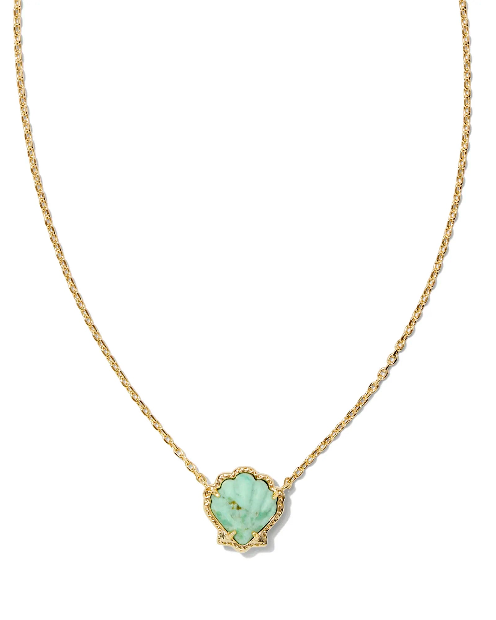 KS Brynne Shell Short Pendant Necklace