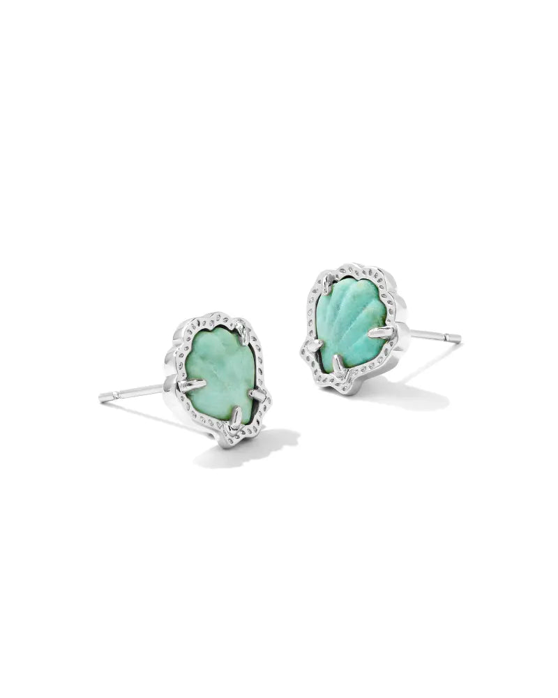 KS Brynne Shell Stud Earrings