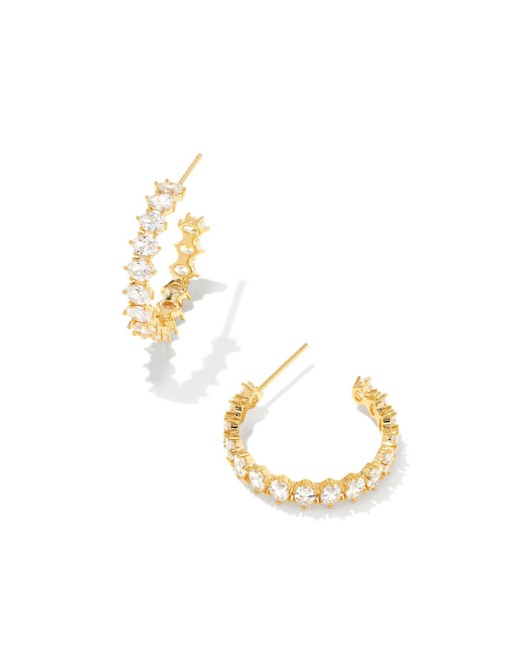 KS Cailin Crystal Hoop Earrings