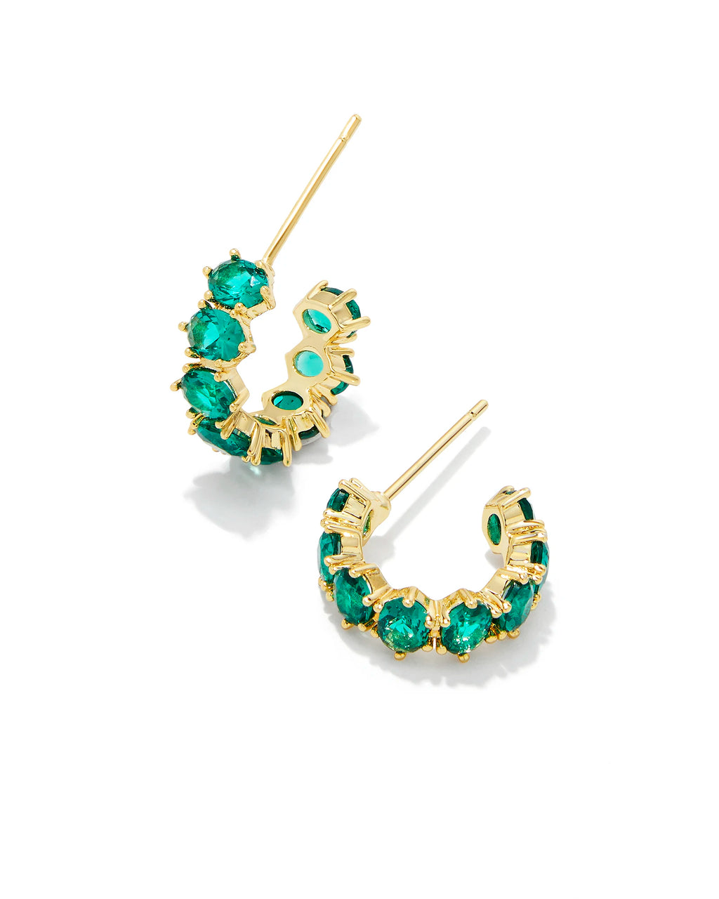 KS Cailin Crystal Huggie Earrings
