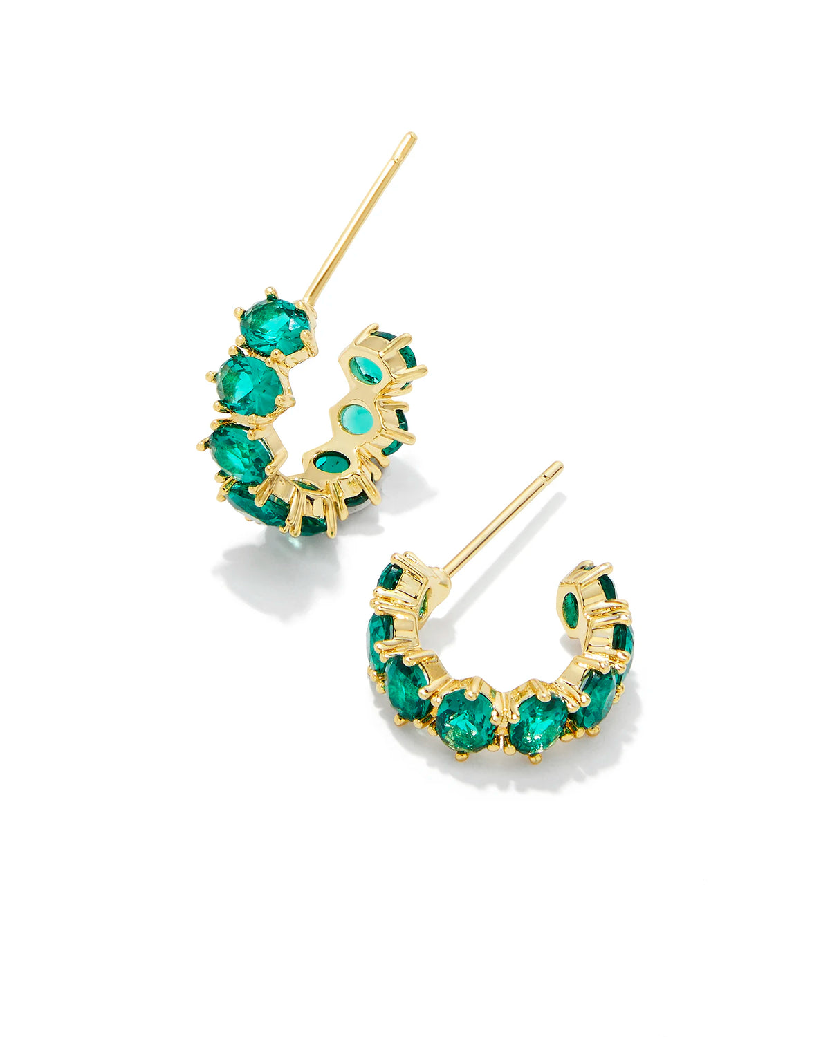 KS Cailin Crystal Huggie Earrings