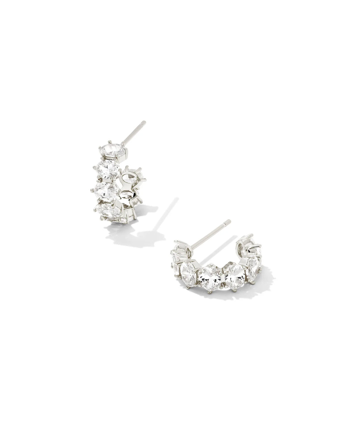KS Cailin Crystal Huggie Earrings