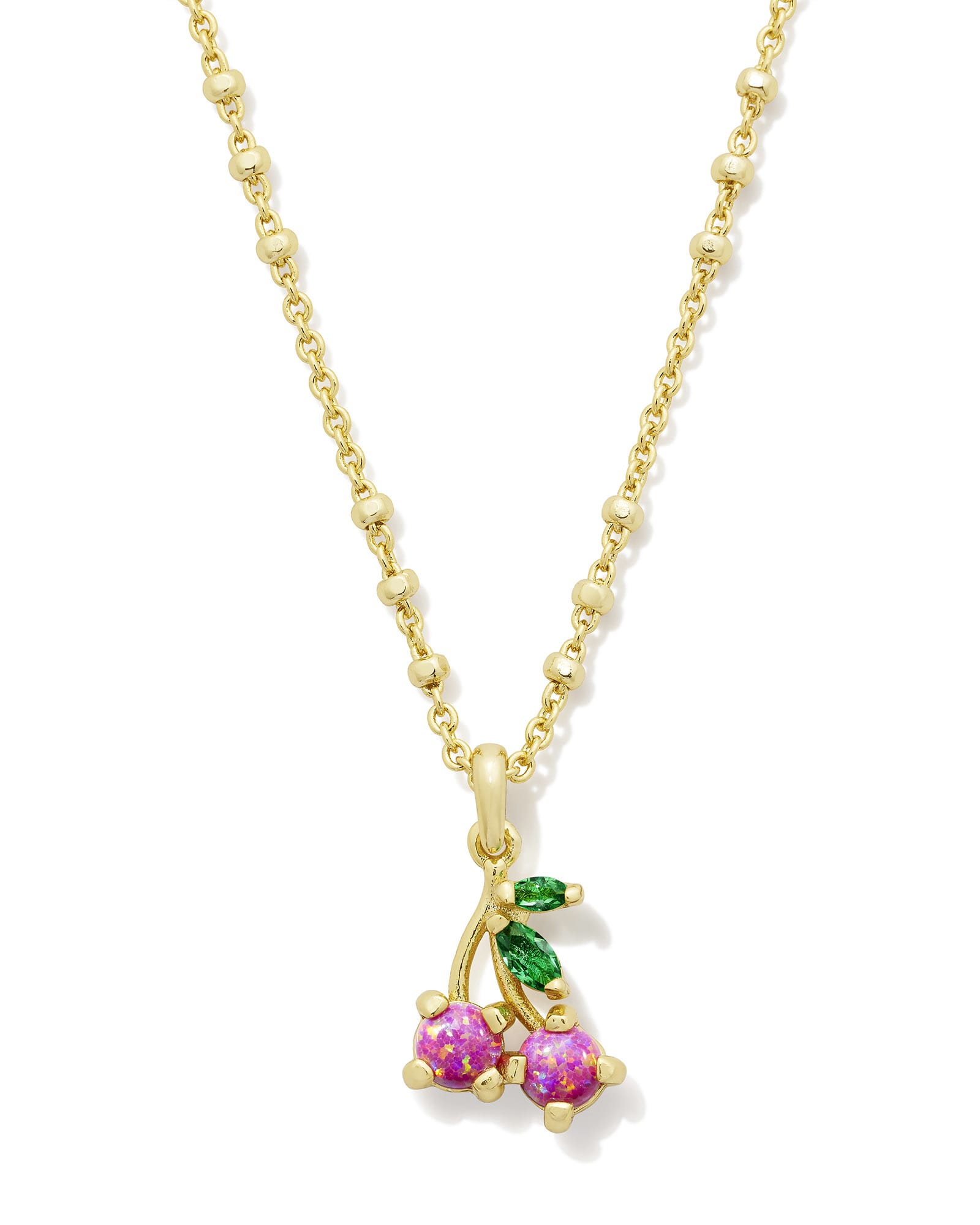 KS Cherry Pendant Necklace