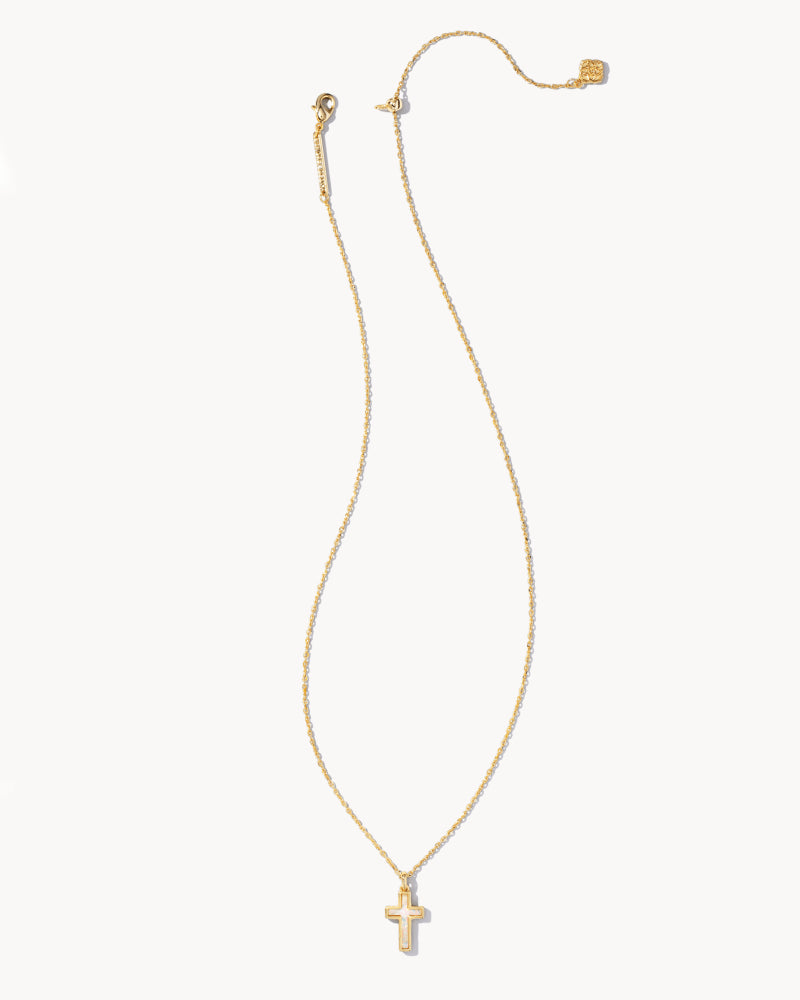 KS Cross Pendant Necklace