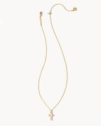 KS Cross Pendant Necklace