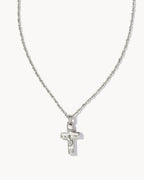 KS Cross Pendant Necklace