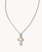 KS Cross Pendant Necklace