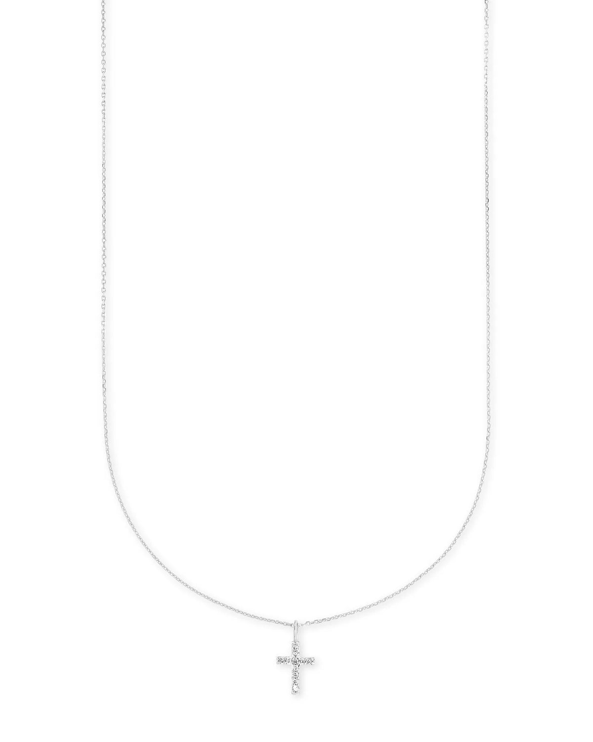 KS 14k Cross Necklace