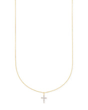 Load image into Gallery viewer, KS 14k Cross Necklace
