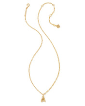 Load image into Gallery viewer, KS Crystal Letter A Necklace
