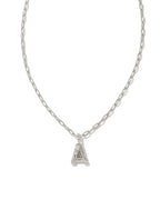 KS Crystal Letter A Necklace