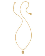 KS Crystal Letter B Necklace