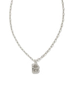 KS Crystal Letter B Necklace