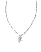KS Crystal Letter F Necklace