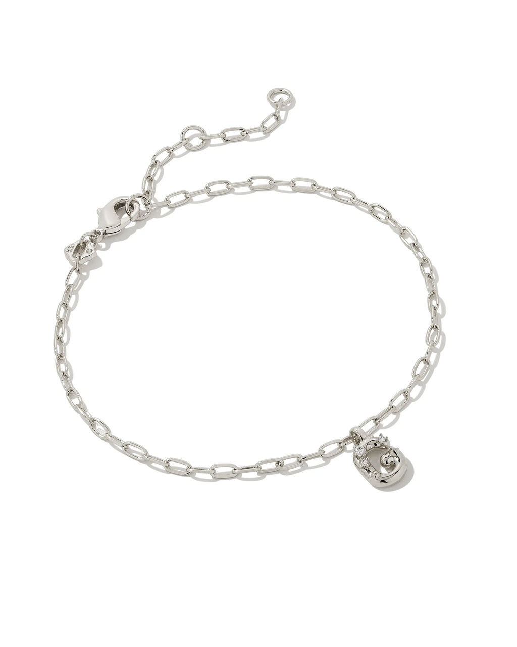 KS Crystal Letter G Bracelet