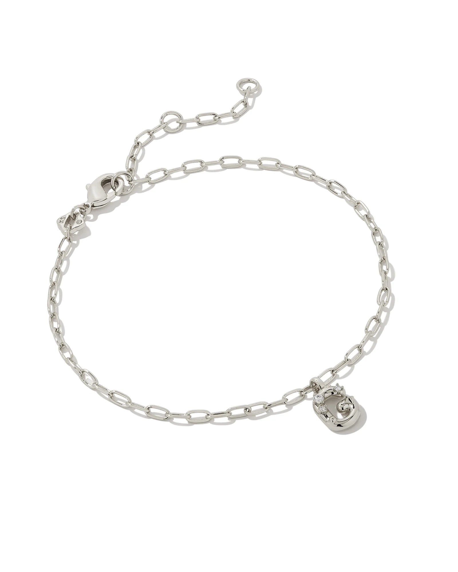 KS Crystal Letter G Bracelet