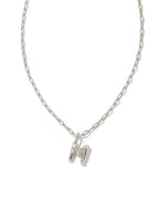 KS Crystal Letter M Necklace