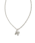 KS Crystal Letter N Necklace