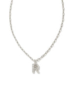 KS Crystal Letter R Necklace