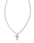 KS Crystal Letter T Necklace