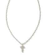 KS Crystal Letter T Necklace