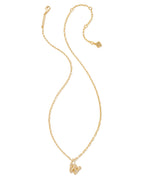 KS Crystal Letter W Necklace