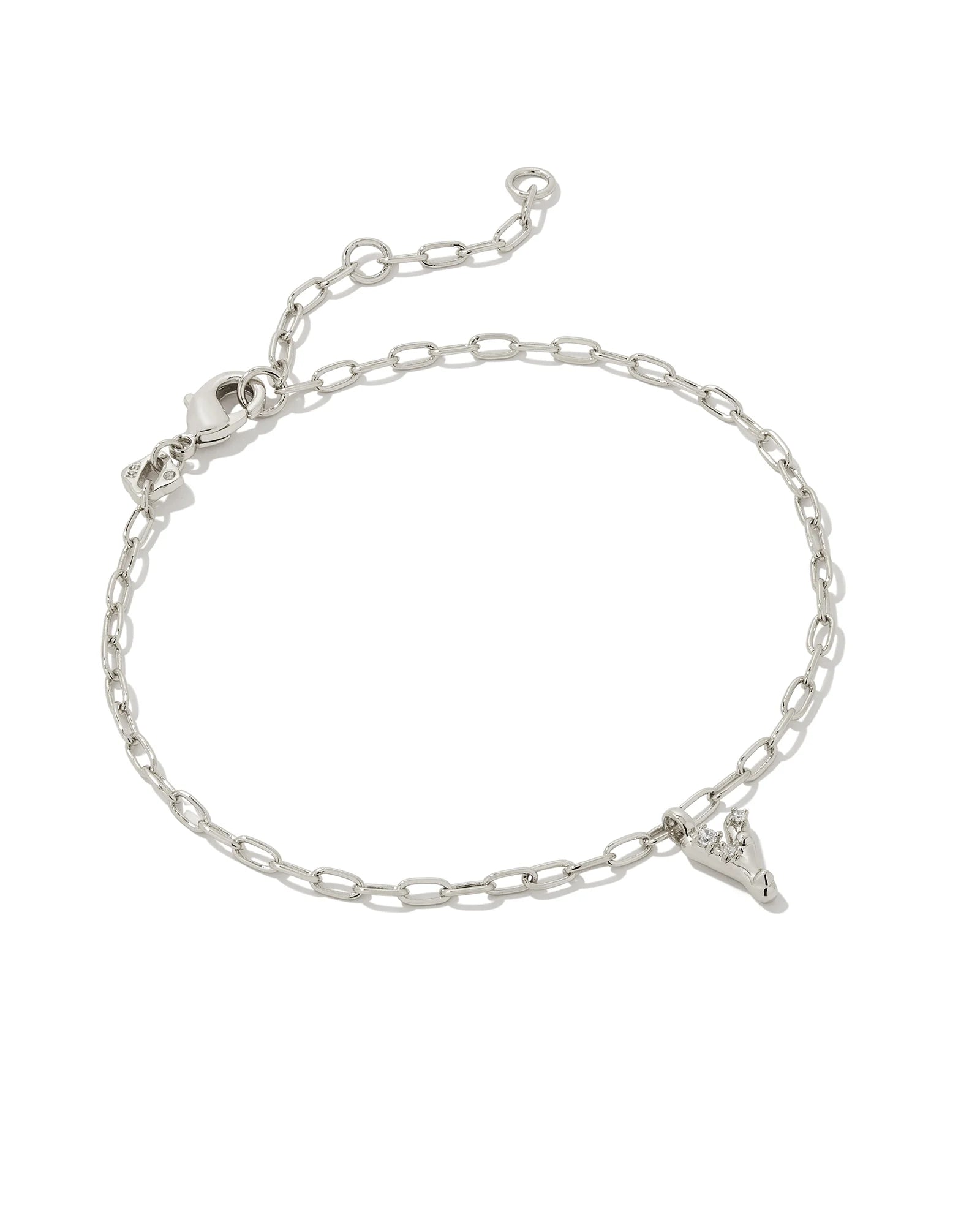 KS Crystal Letter Y Bracelet