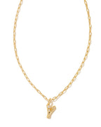 KS Crystal Letter Y Necklace