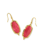KS Dani Stepped Frame Drop Earrings