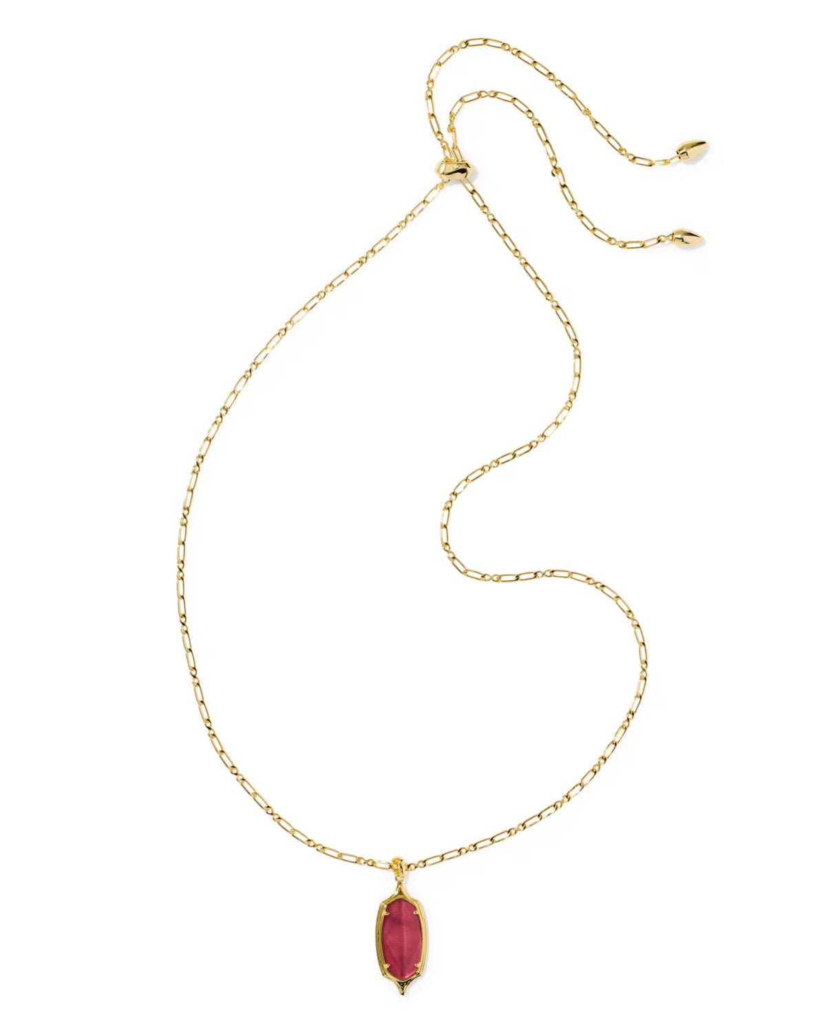 KS Dani Stepped Frame Long Pendant Necklace