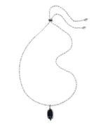KS Dani Stepped Frame Long Pendant Necklace
