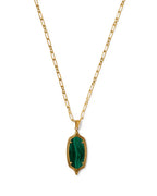 KS Dani Stepped Frame Long Pendant Necklace