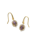 KS Daphne Crystal Frame Drop Earrings
