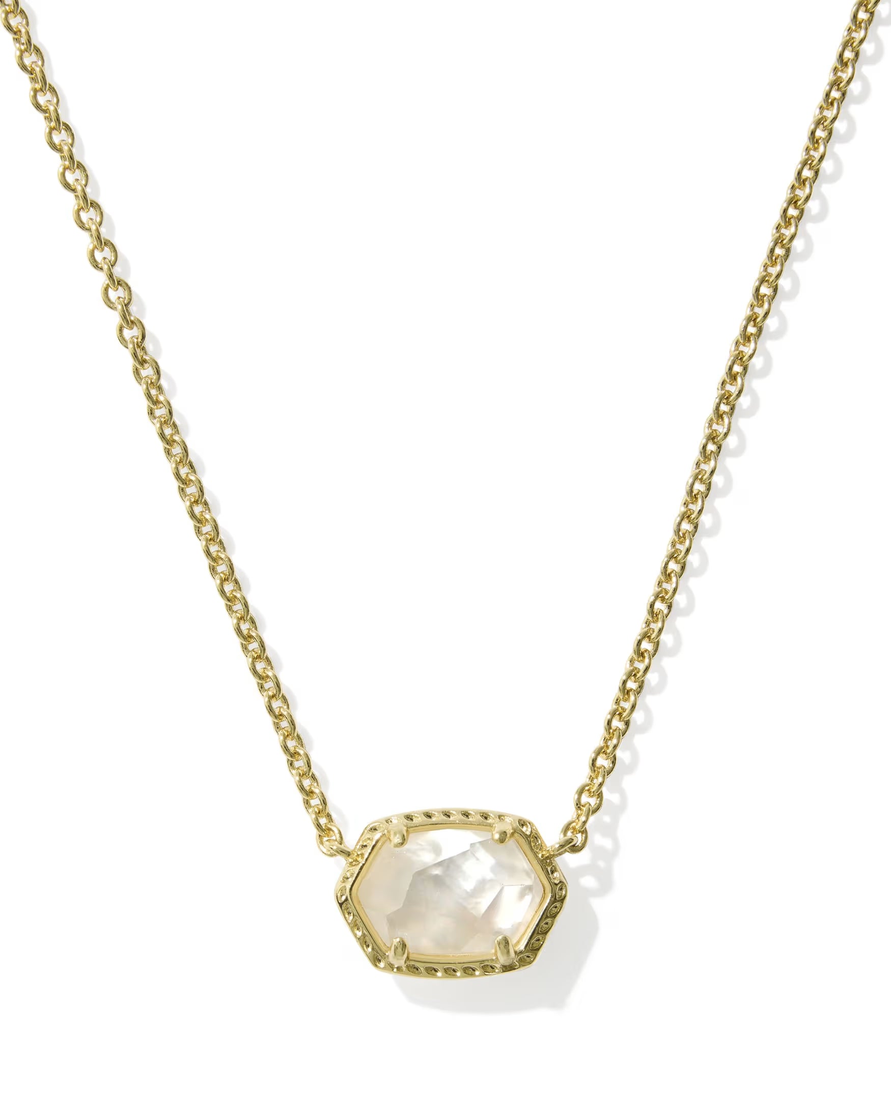 KS Daphne Frame Short Pendant Necklace