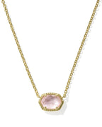 KS Daphne Frame Short Pendant Necklace