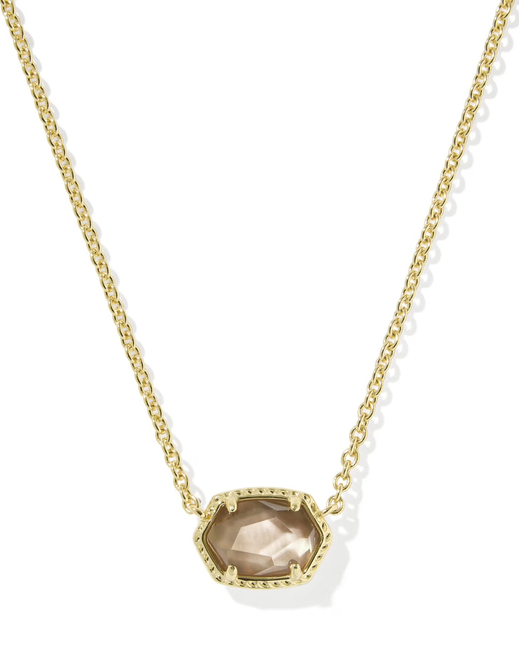 KS Daphne Frame Short Pendant Necklace