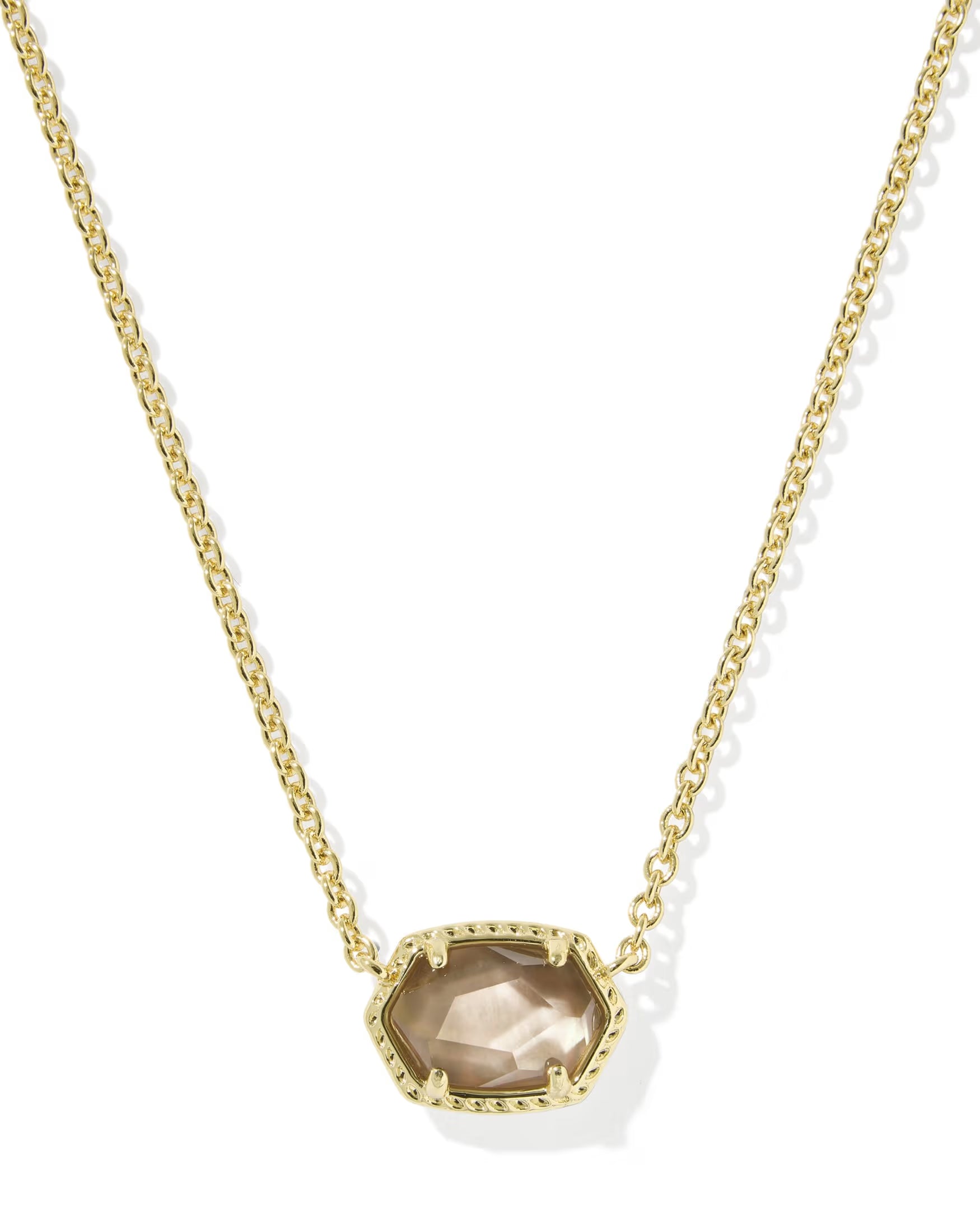 KS Daphne Frame Short Pendant Necklace