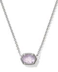 KS Daphne Frame Short Pendant Necklace
